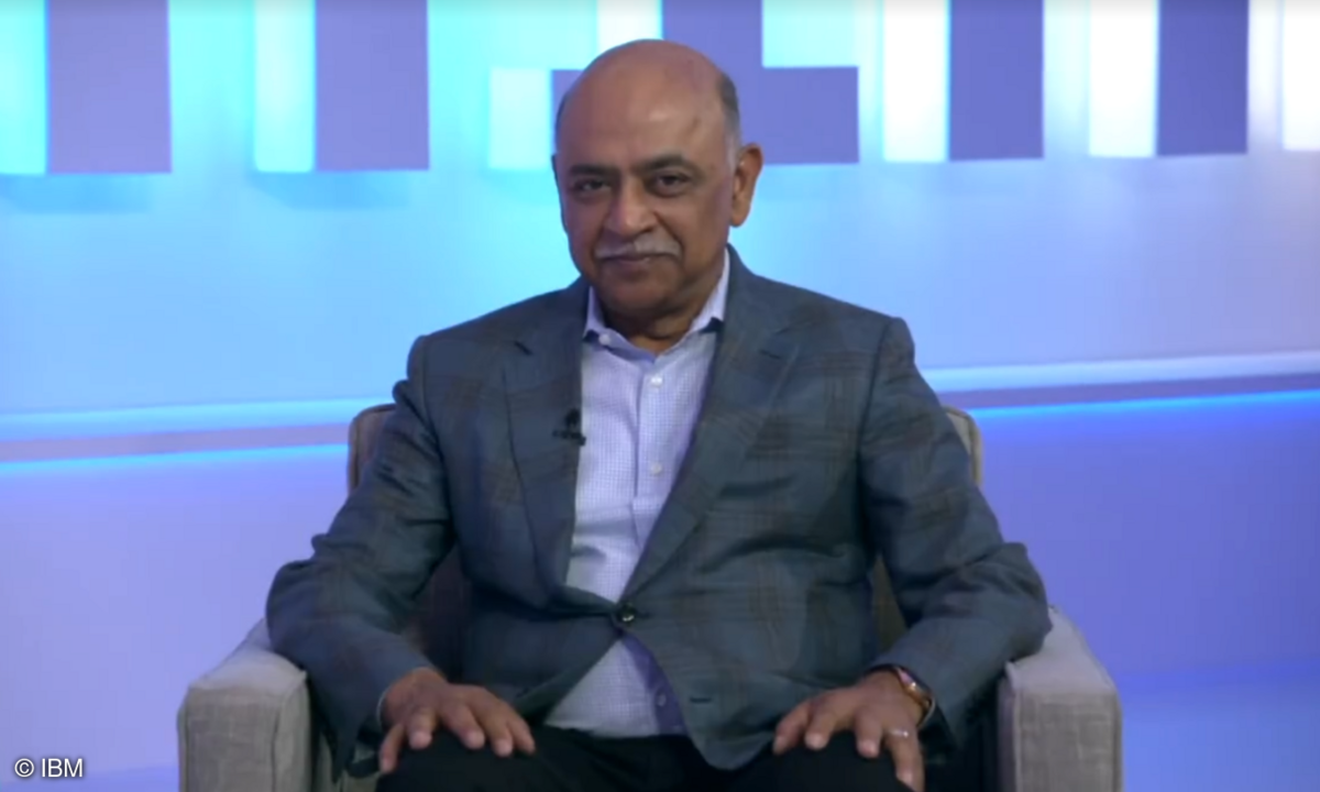 „Der Akt des Schaffens sollte immer gemeinsam erfolgen“, sagt IBM-Chef Arvend Krishna.