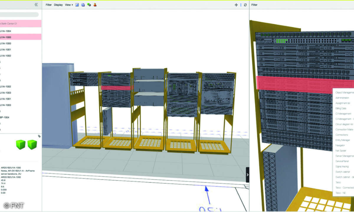3D-Visualisierungsfunktionen