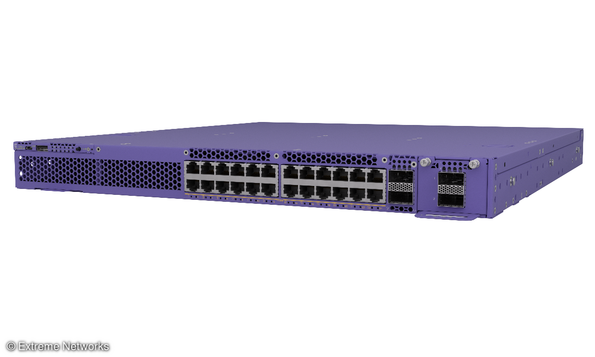 Mit dem 5720 Universal Switch bietet Extreme Networks eine einheitliche Lizenz für unterschiedliche Betriebssysteme.