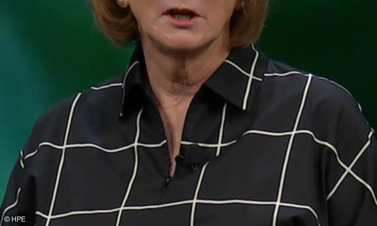 Hat laut Antonio Neri „im Grunde die GreenLake-Plattform gebaut“: HPE-CTO Fidelma Russo