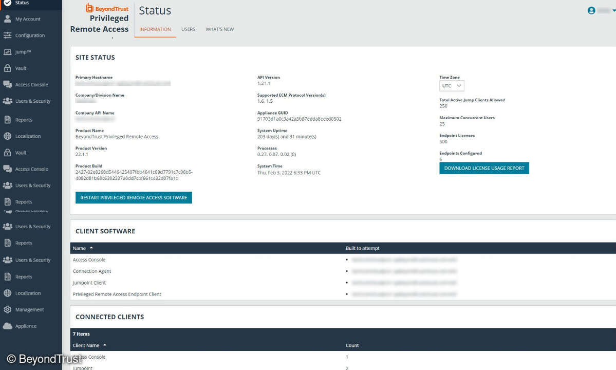 Privileged Remote Access
