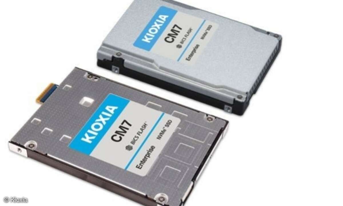 Kioxia Europe liefert die Enterprise-NVMe-SSDs der CM7-Serie nach eigenen Angaben ab sofort an ausgewählte Kunden.