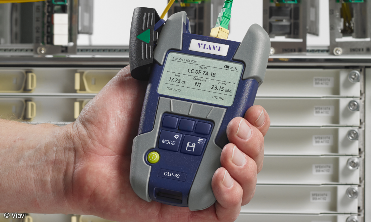 Viavi Solutions: SmartPocket V2 OLP-39 TruePON-Tester