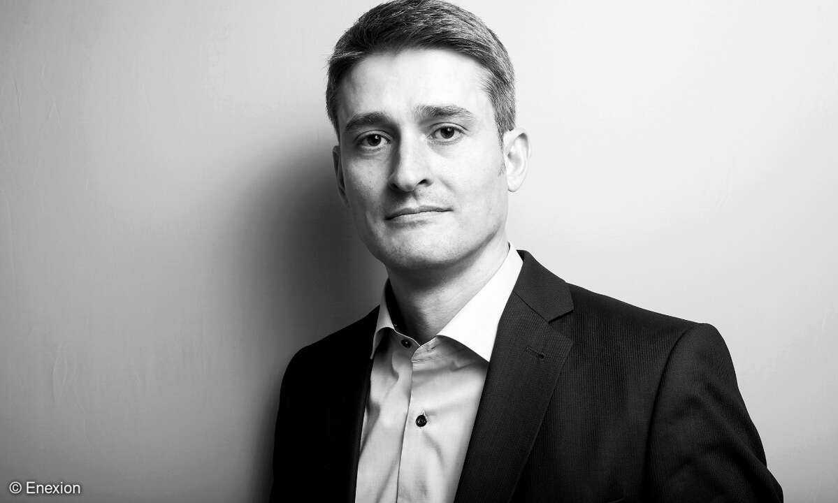 Dominik Weyland, Geschäftsführer von Enexion