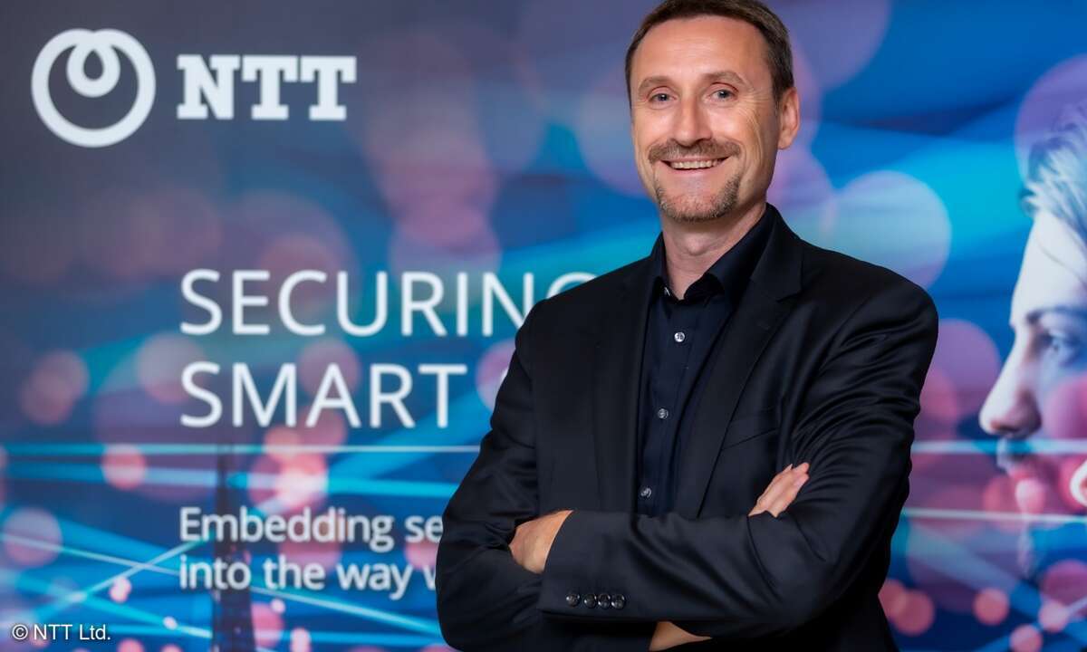 Kai Grunwitz, Geschäftsführer der NTT Ltd. in Deutschland.