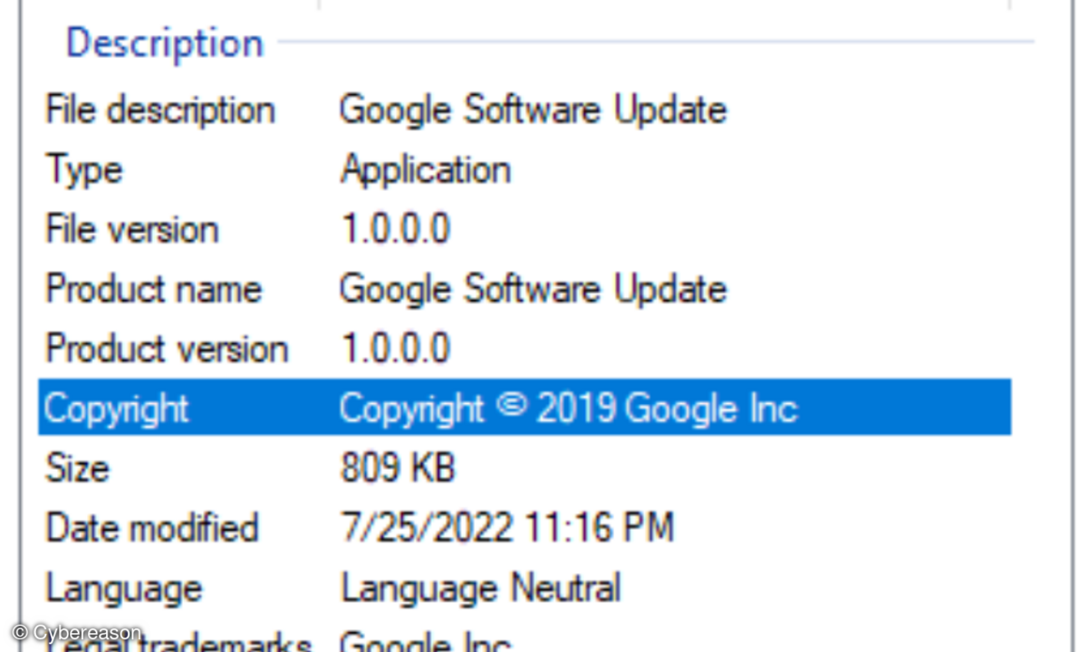 HavanaCrypt gibt sich als Google-Chrome-Update aus.