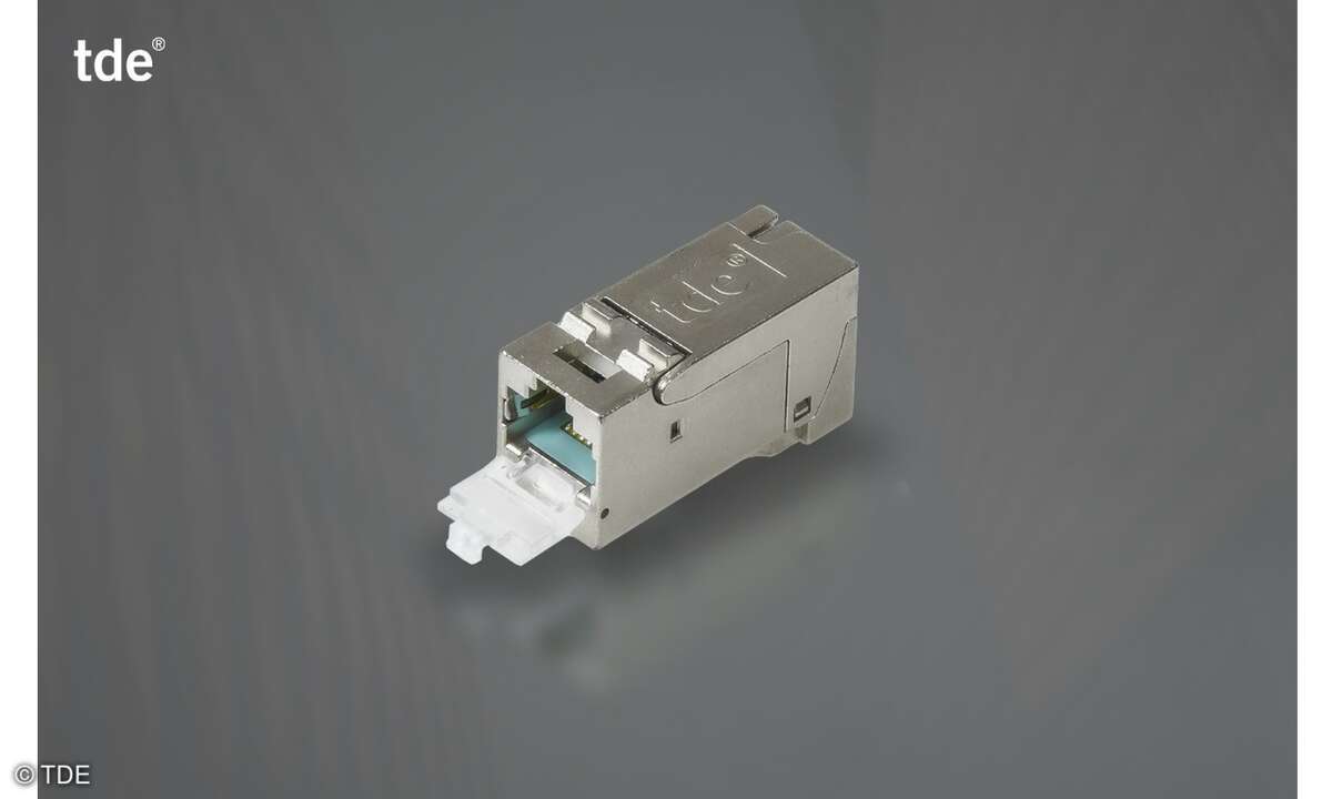 tBL-RJ45-Keystone-Modul von TDE.