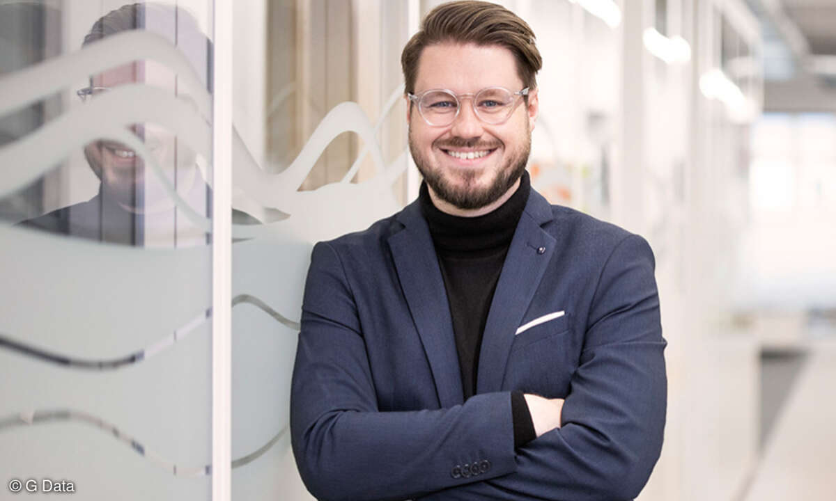 „Bei der Gestaltung orientieren wir uns an der Popkultur“, sagt Christian Laber, Leiter der E-Learning-Entwicklung bei G Data.