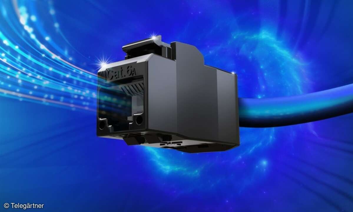 Telegärtner: Ungeschirmtes RJ45-Modul UMJ-SL