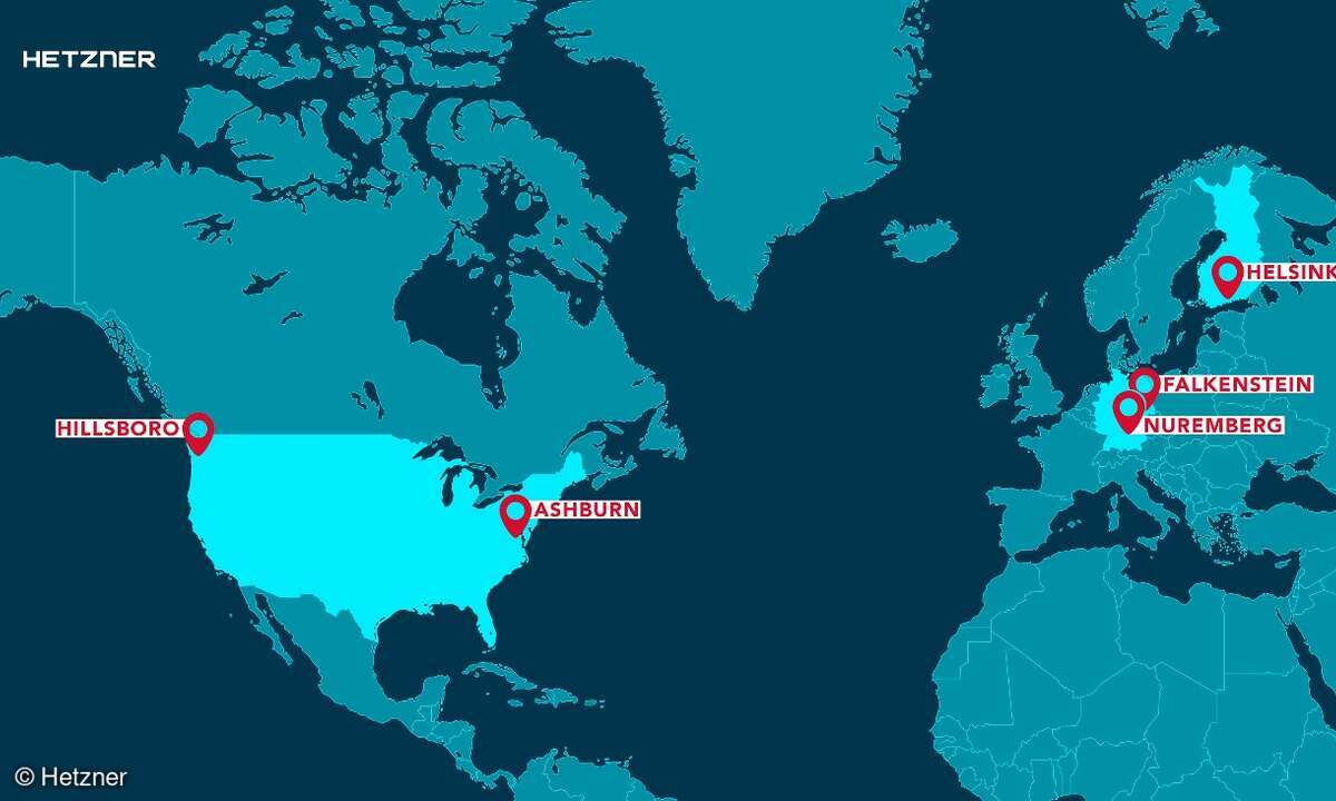 Hetzner baut Präsenz in USA aus.