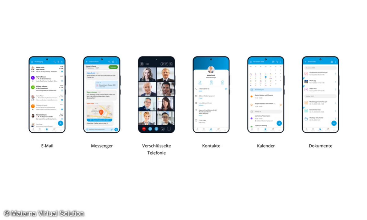 SecurePIM von Materna Virtual Solution lässt sich jetzt mit Absicherung durch eine interne Smartcard nutzen.
