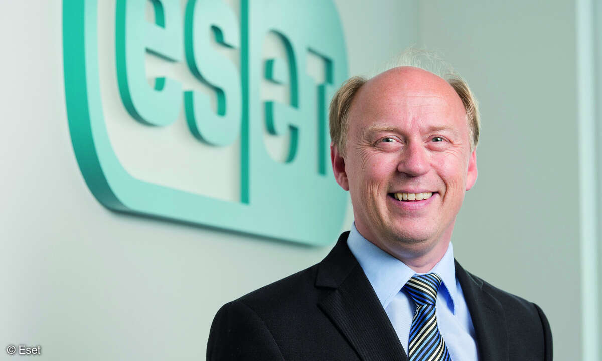 Michael Klatte vom Sicherheitsanbieter Eset