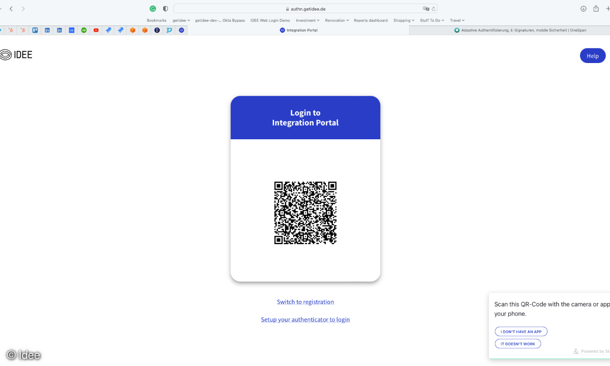 Idee Integration Portal