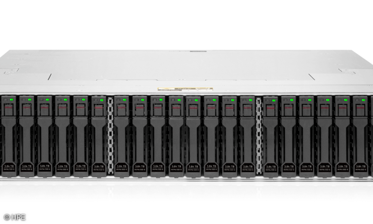 Alletra Storage MP lässt sich für Block- oder File-Storage konfigurieren.