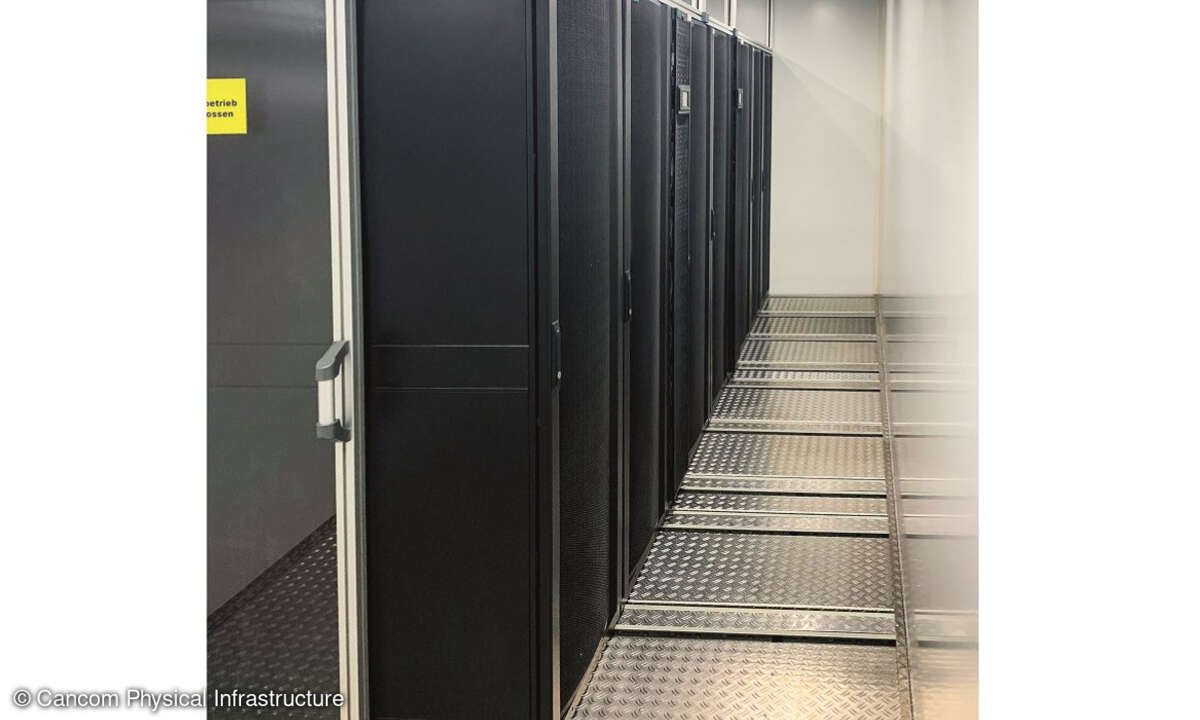 Beispielhafter Aufbau eines Edge-RZs.