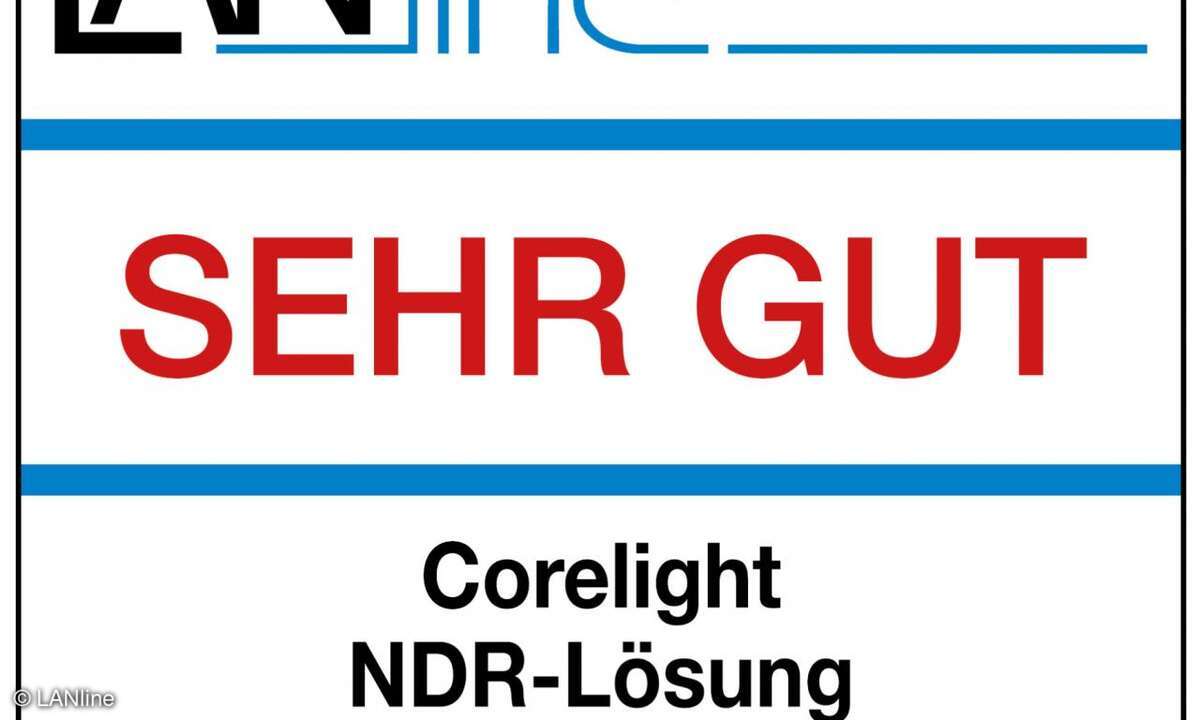 LANline Siegel Produkttest corelight