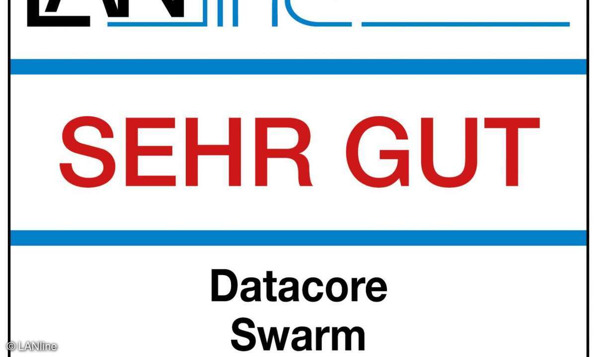 LANline Siegel Produkttest Datacore