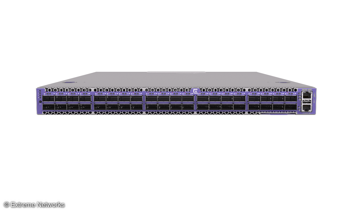 Der 8820 wird laut Exteme-Angaben in 40x100GBit- oder 80x100GBit-Konfigurationen (QSFP28) erhältlich sein.