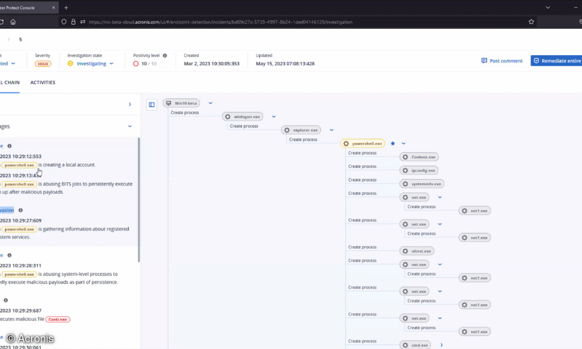 Acronis EDR