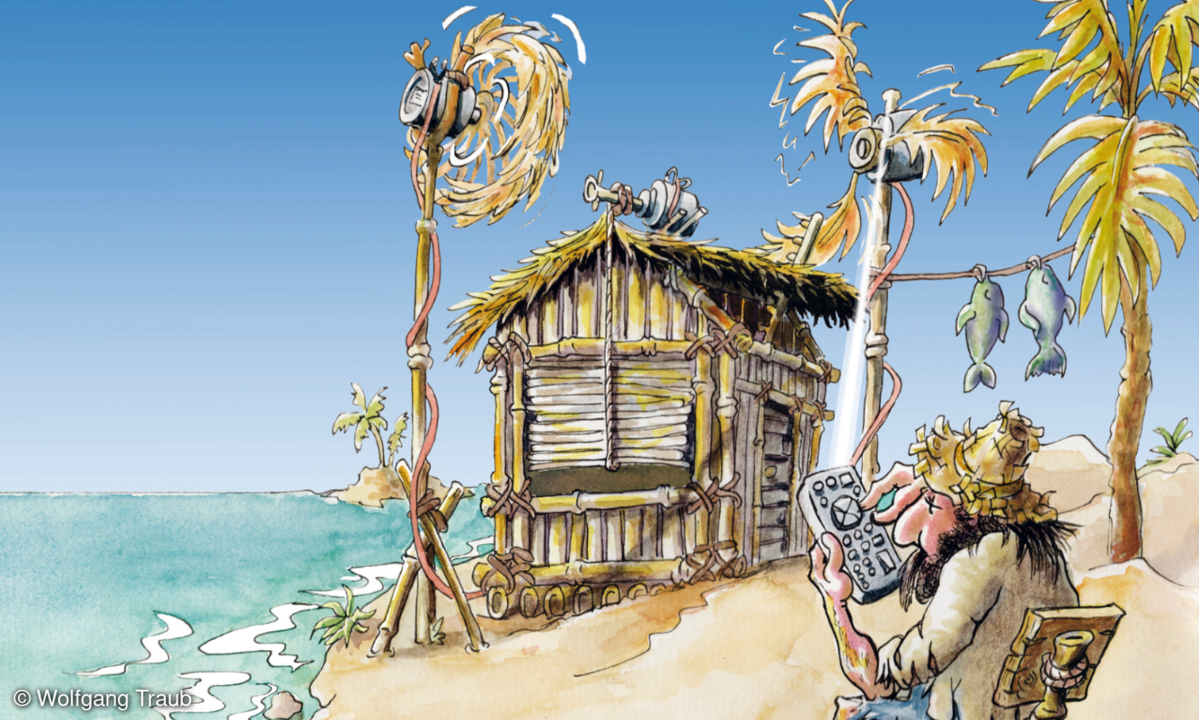 LANline-Cartoon Smart Home