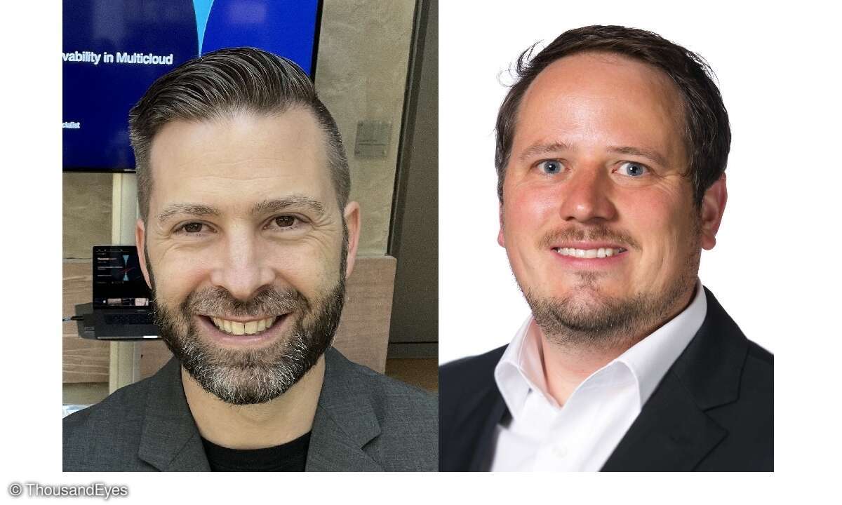 Thomas Pilz (links) und Benedikt Braun, ThousandEyes