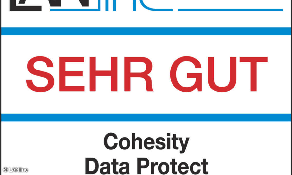 LANline Siegel Produkttest Cohesity
