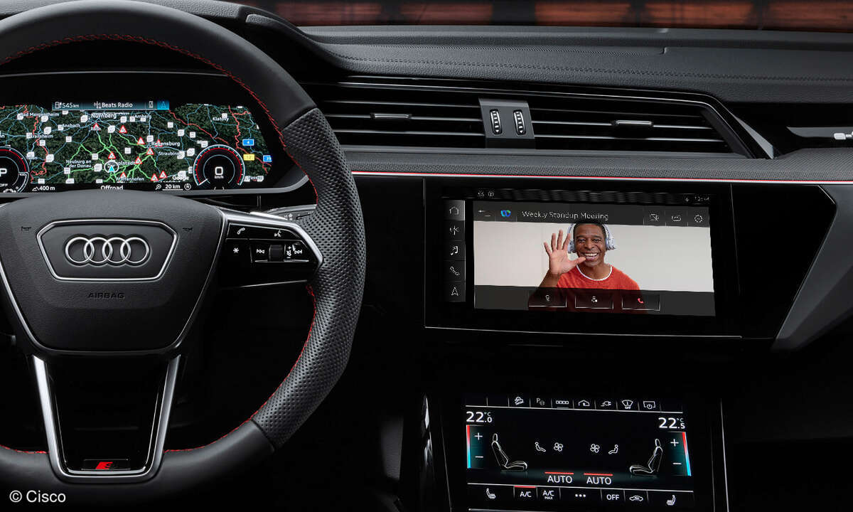 Cisco Webex im Audi