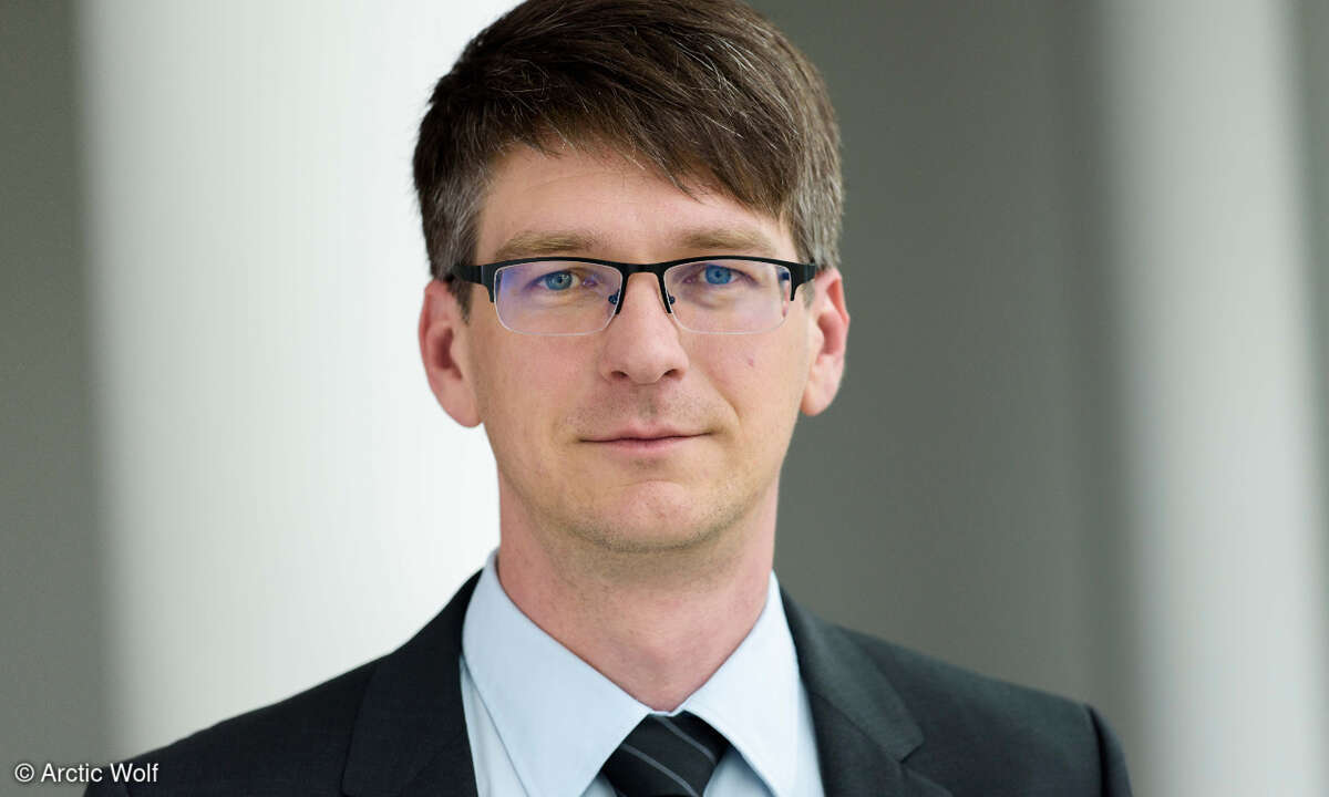 Dr. Sebastian Schmerl, Director Security Services EMEA bei Arctic Wolf.