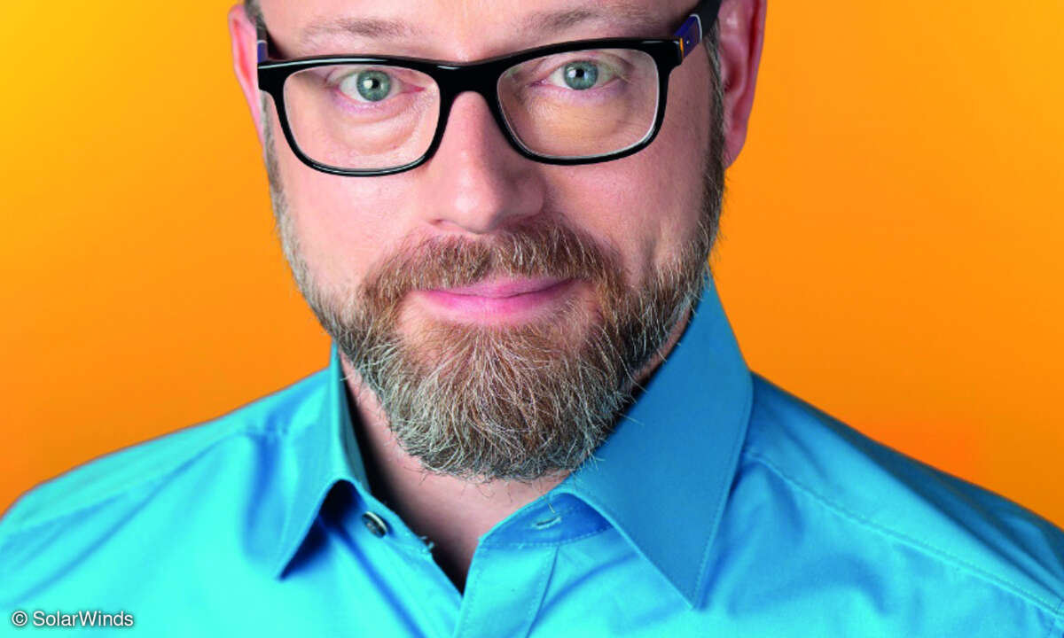 Sascha Giese, Head Geek bei SolarWinds
