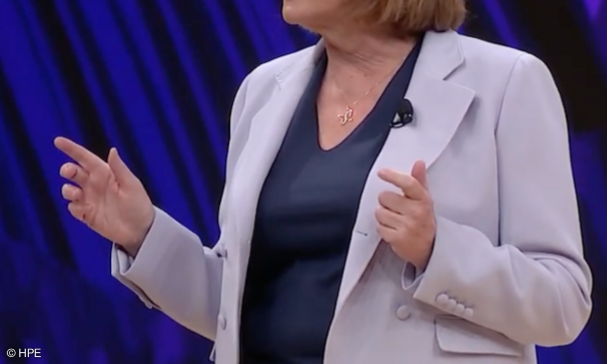 „Unsere Ingenieure bauen Nachhaltigkeit von Anfang bis Ende ein“, so HPEs CTO Fidelma Russo.