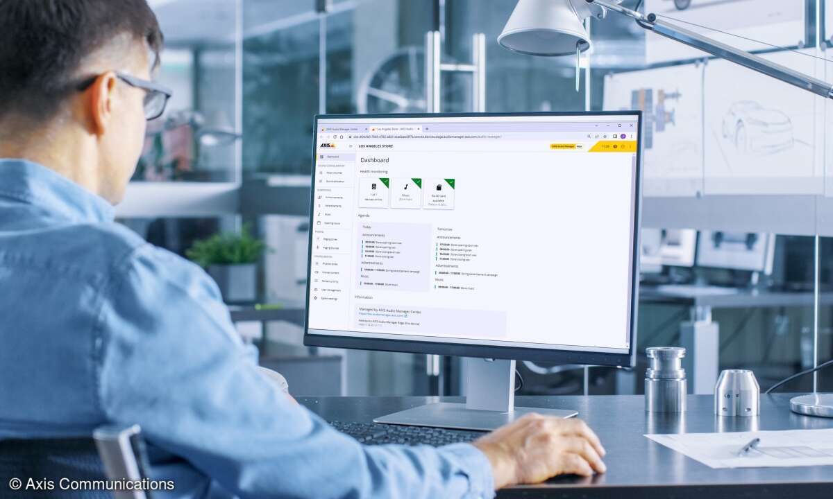 Axis Audio Manager Center