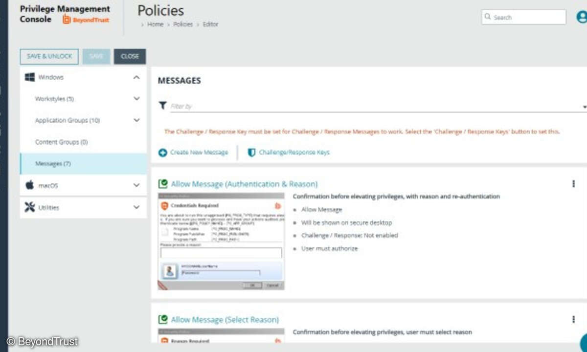 BeyondTrust, Privilege Managment