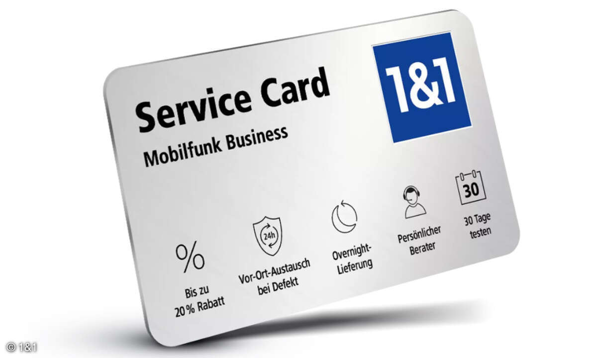1&1 Service Card Business