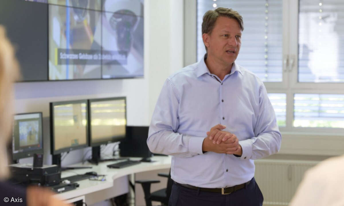 Maximilian Galland, Manager Sales DACH bei Axis Communications