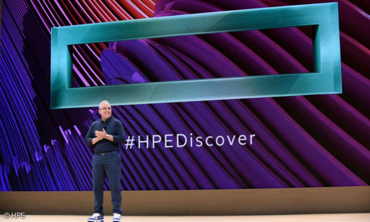 HPE-Chef Antonio Neri auf der Discover 2023