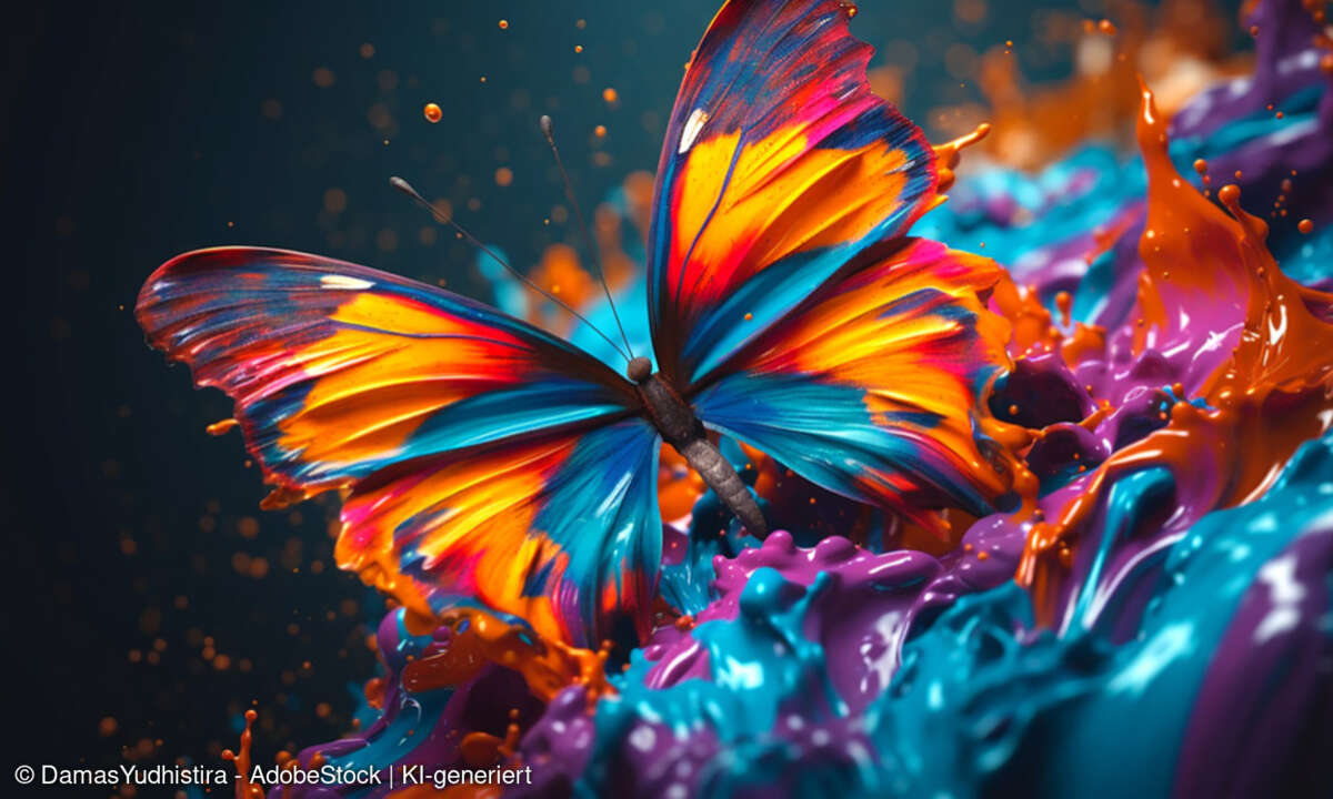 Schmetterling KI