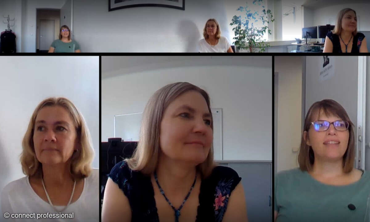 connect professional Team, Videokonferenz