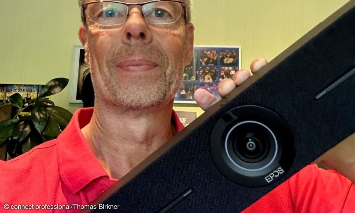 Thomas Birkner mit Epos Expand Vision 5