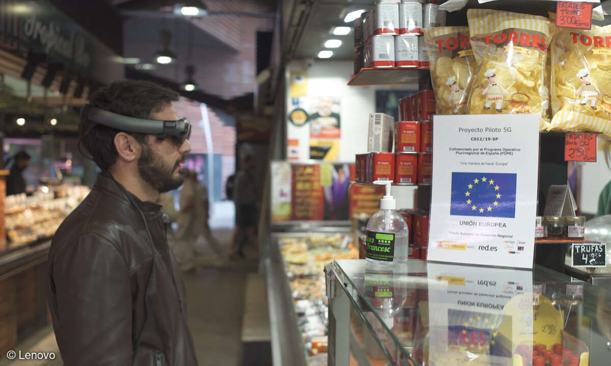 Smart City, Personal Shopper mit AR-Brille