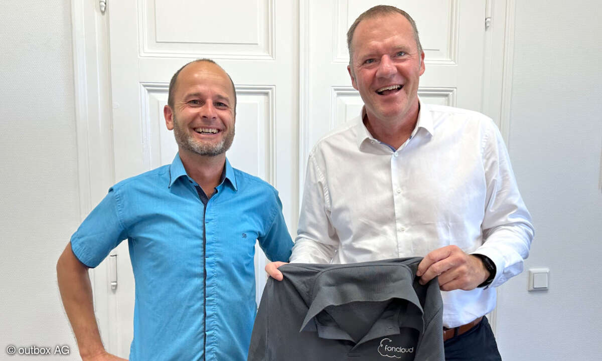 foncloud, outbox, Peter Krug und Bernd Schlägel