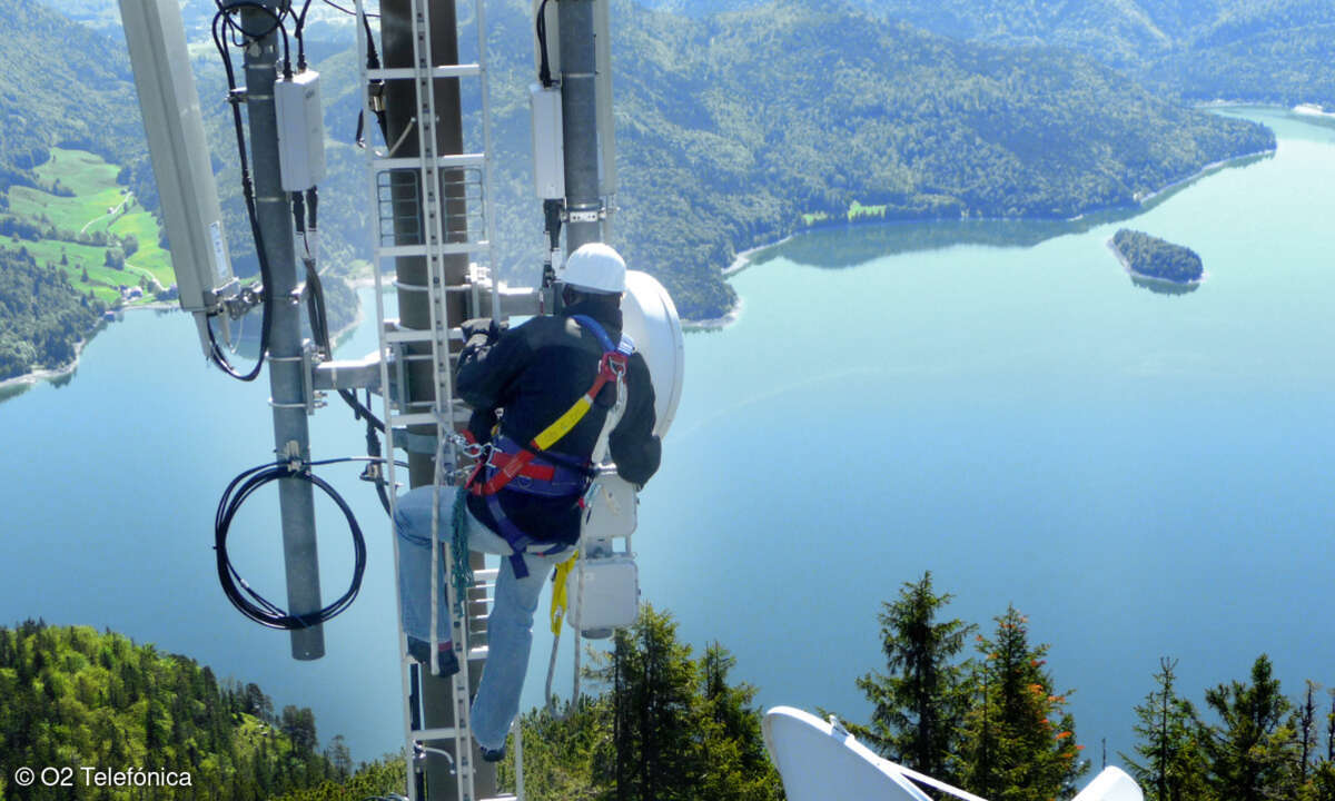 5G-Antenne von O2 Telefónica