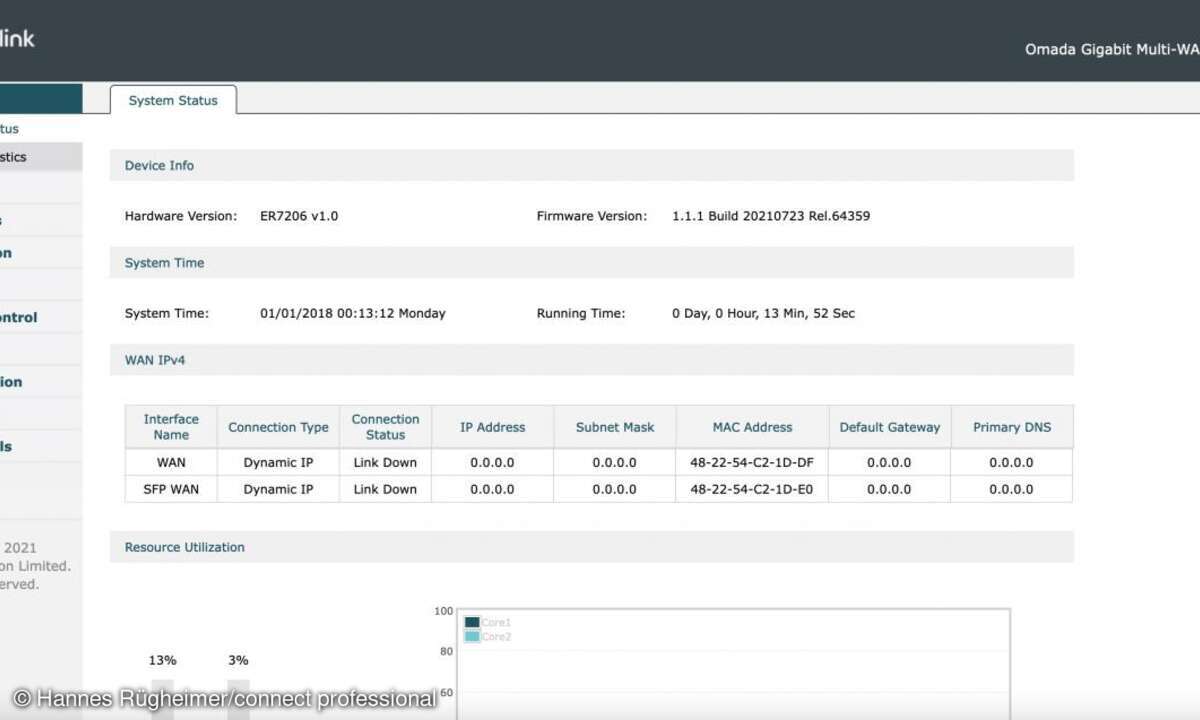 Screenshot TP-Link ER7206