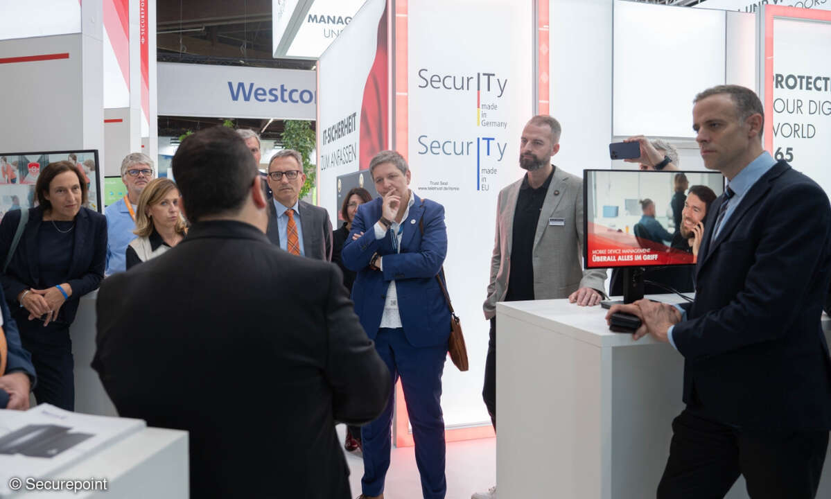 Besuch Securepoint it-sa 2023