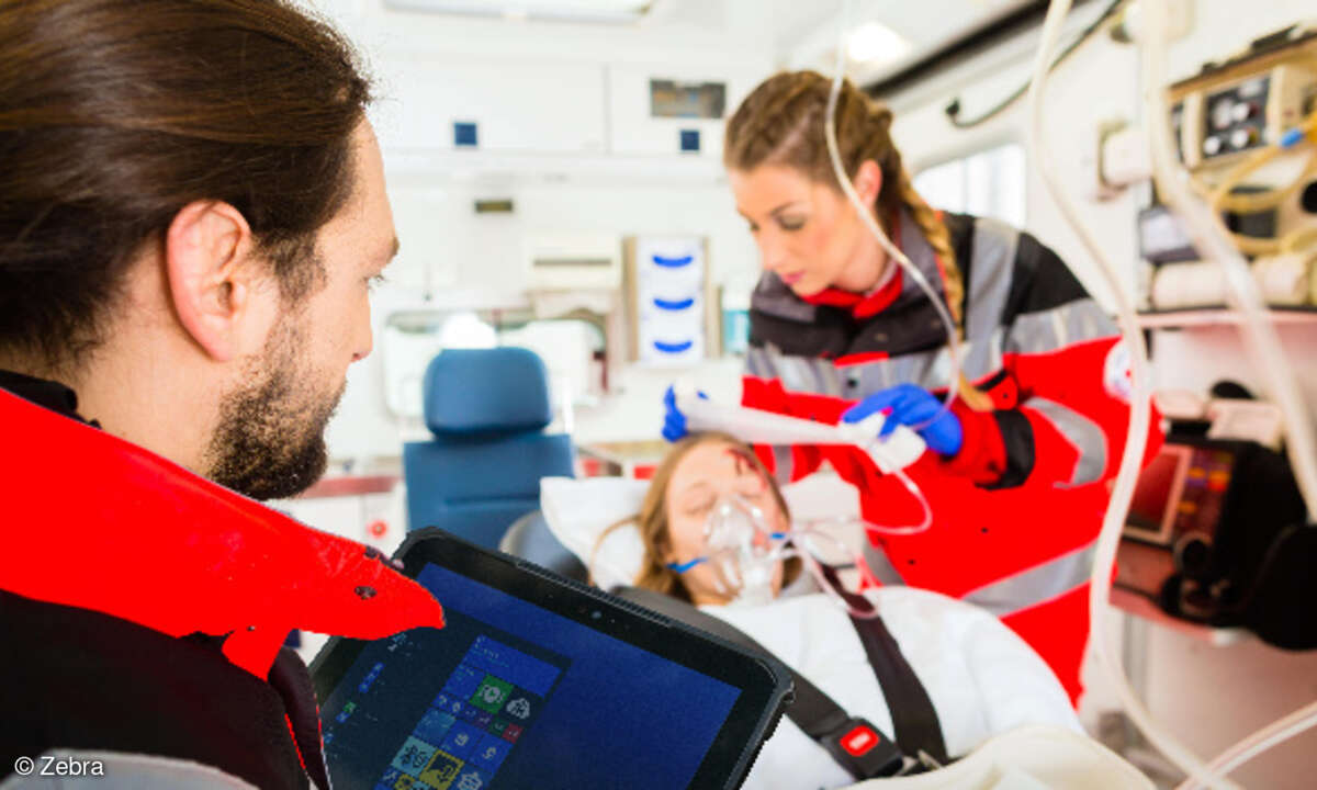 Digitalisierung Rettungskräfte, Zebra