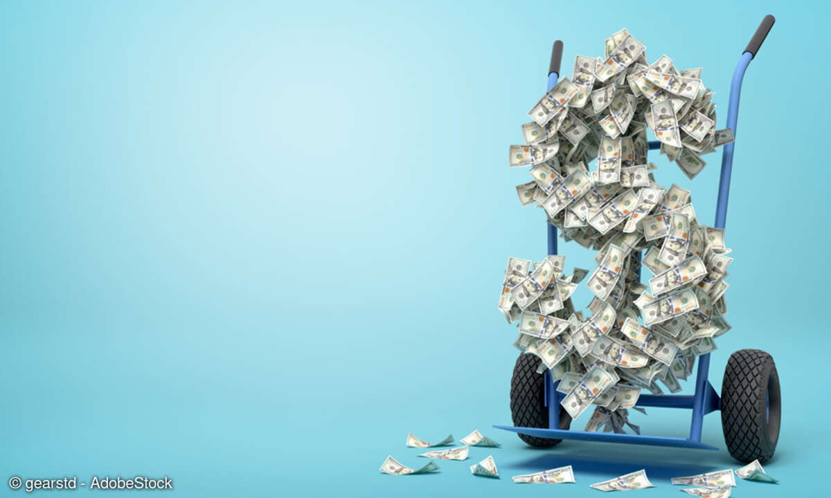 Sackkarre voll Geld