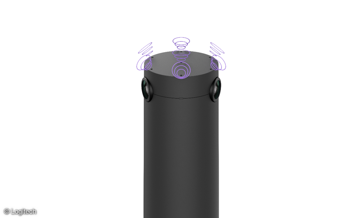 Logitech Sight Feature Beamforming Mics Graphite