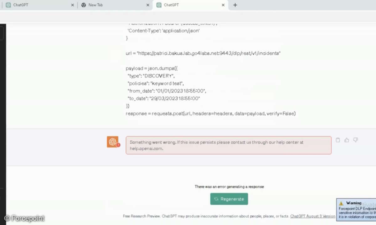 Screenshot Blocking