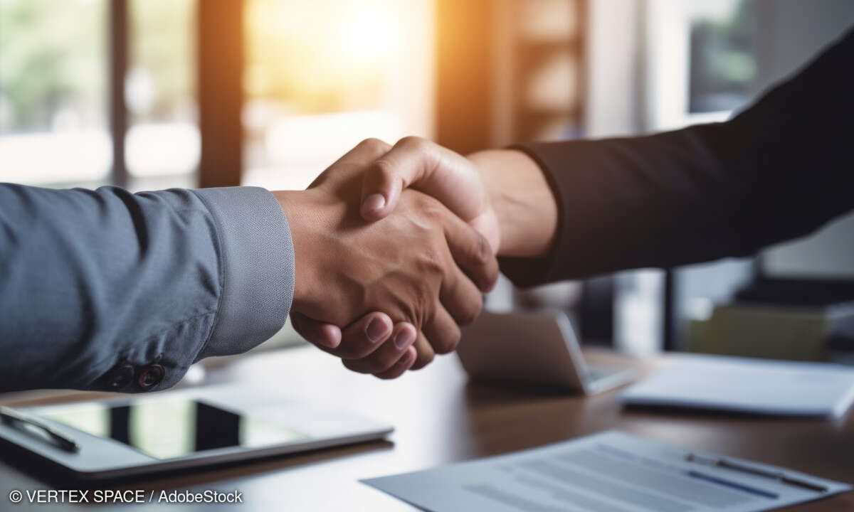 Handschlag, Partnerschaft