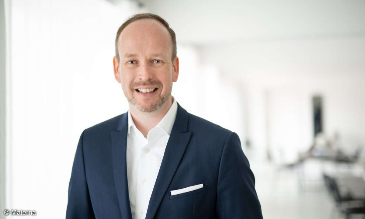 Materna-CEO Martin Wibbe