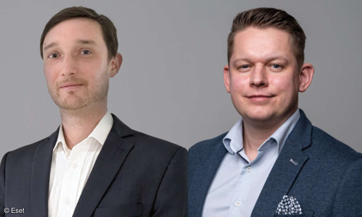Steffen Schmidt und Daniel de Graaf-Dorn, Eset